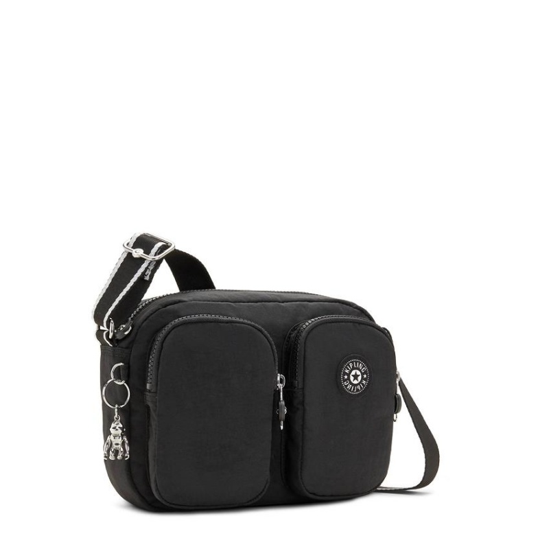 Black Kipling Patti Crossbody Bags | UAE-K1667N