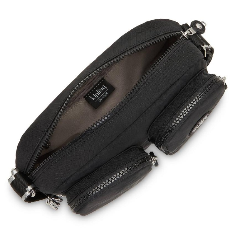 Black Kipling Patti Crossbody Bags | UAE-K1667N