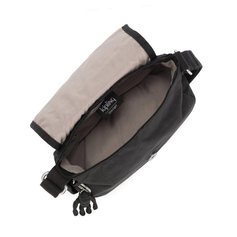 Black Kipling Sabian Crossbody Bags | UAE-K1689Q