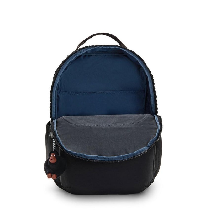 Black Kipling Seoul Extra Large Laptop Backpacks | UAE-K1336J