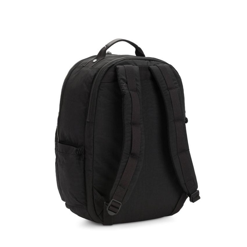 Black Kipling Seoul Extra Large Laptop Backpacks | UAE-K1336J