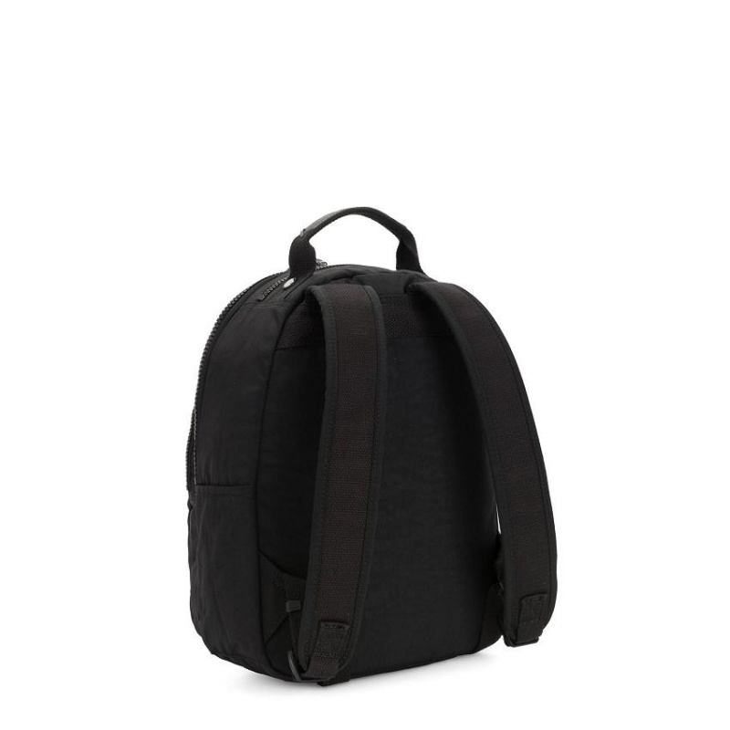 Black Kipling Seoul Small Backpacks | UAE-K2195S