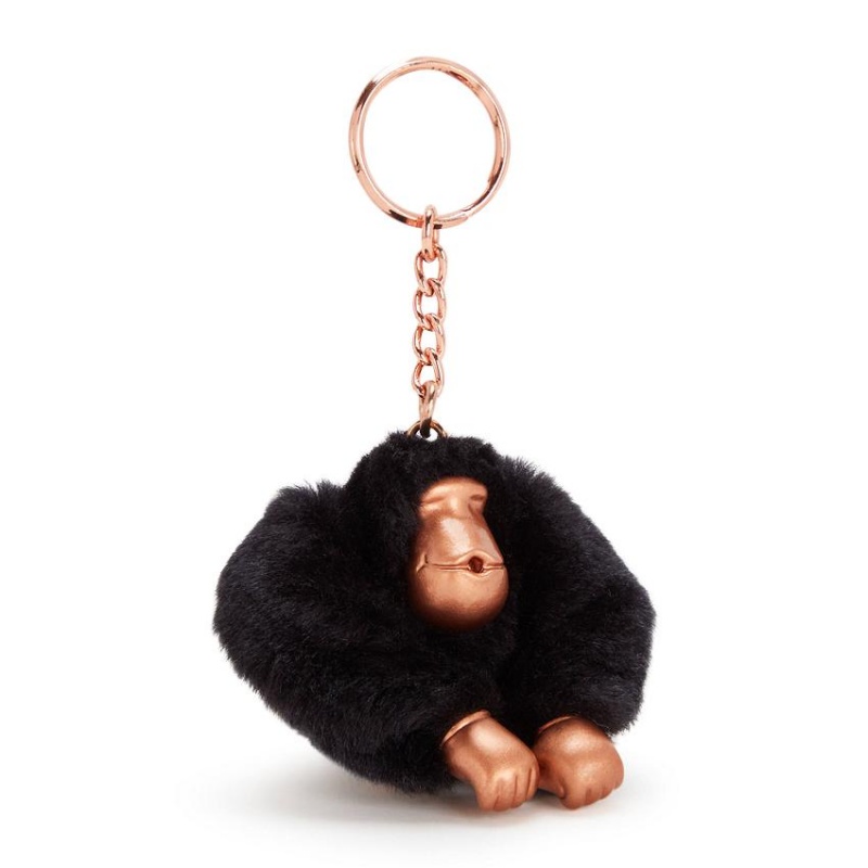 Black Kipling Sven Small Keychains | UAE-K1088L