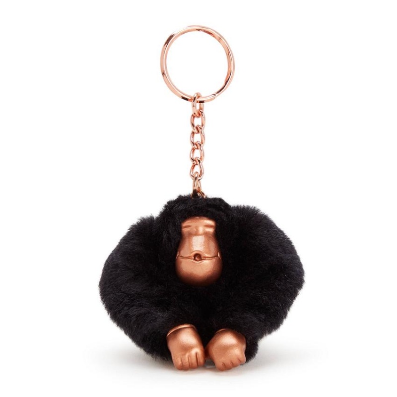 Black Kipling Sven Small Keychains | UAE-K1088L