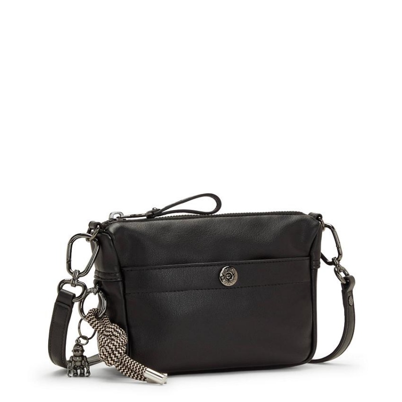 Black Kipling Xandra Crossbody Bags | UAE-K1704L