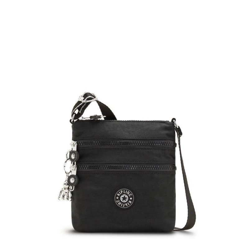 Black / White Kipling Alvar Extra Small Crossbody Bags | UAE-K1499T