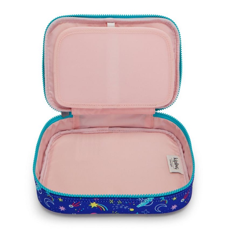 Blue Kipling 100 Pens Makeup Bags | UAE-K1095N