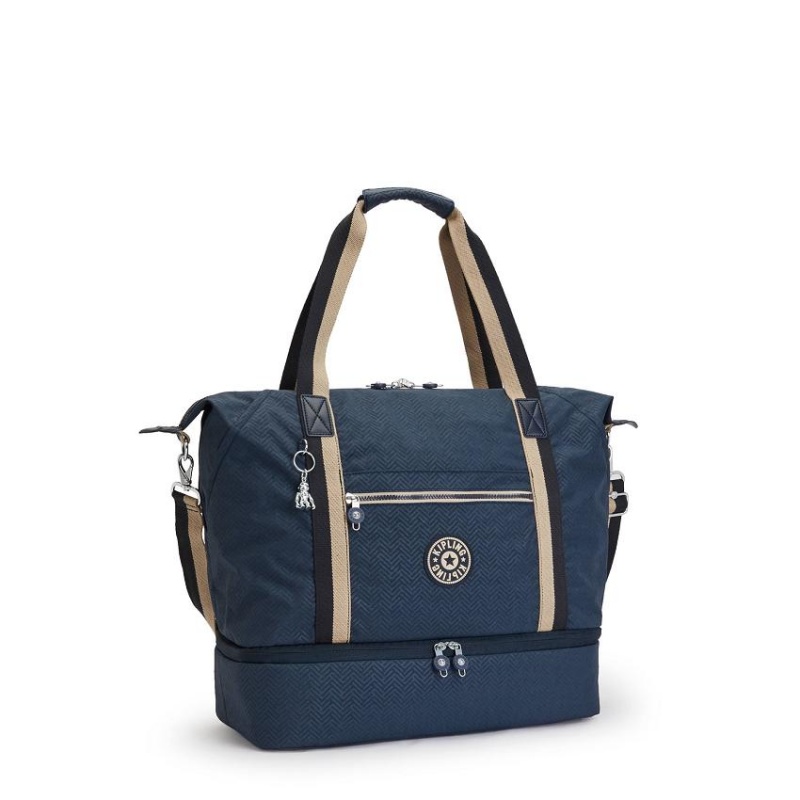 Blue Kipling Art M Weekender Duffle Bags | UAE-K2009K