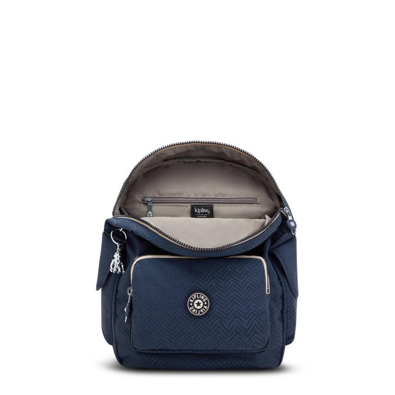 Blue Kipling City Pack Small Fashion Backpacks | UAE-K1234R