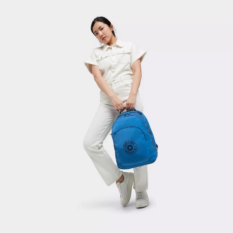 Blue Kipling Curtis Extra Large Laptop Backpacks | UAE-K1321E