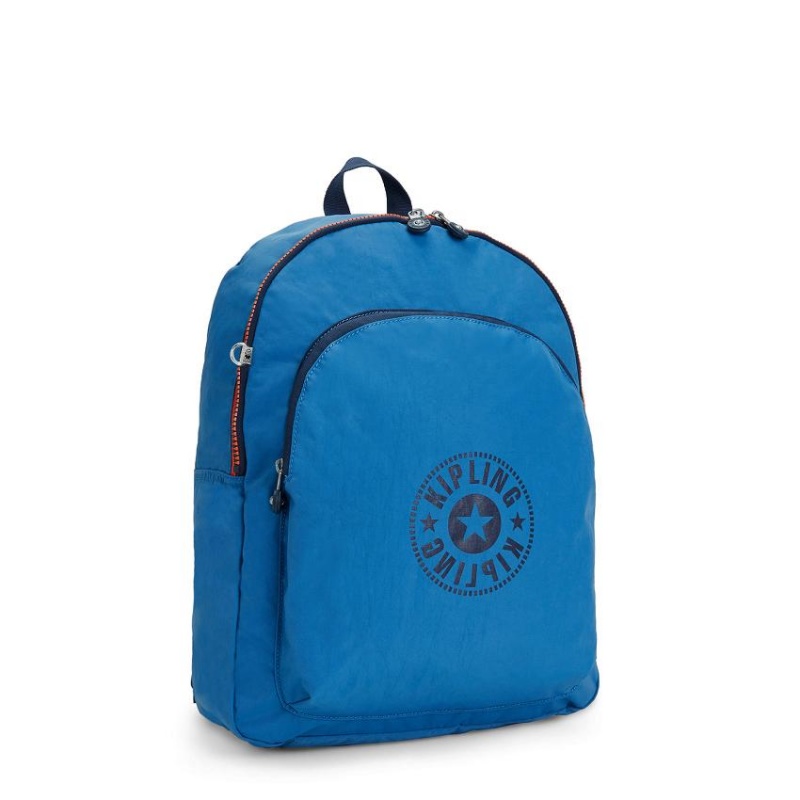 Blue Kipling Curtis Large Laptop Backpacks | UAE-K1324Y