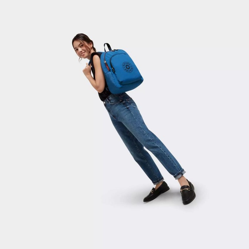 Blue Kipling Curtis Medium Fashion Backpacks | UAE-K1244G