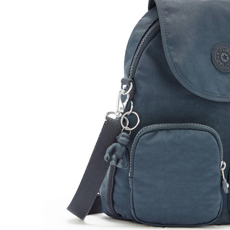 Blue Kipling Firefly Up Fashion Backpacks | UAE-K1275F