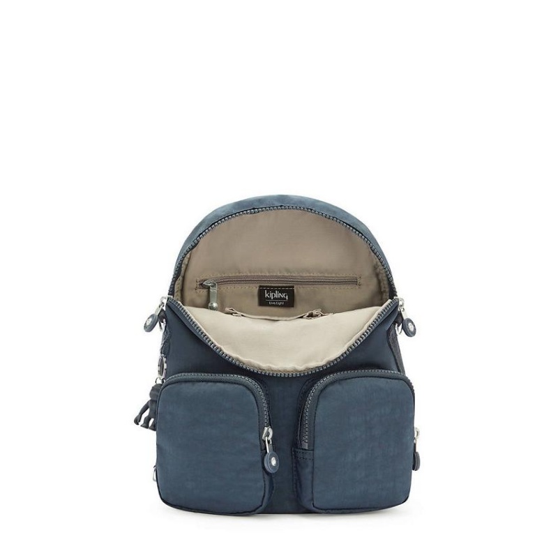 Blue Kipling Firefly Up Travel Backpacks | UAE-K1434A