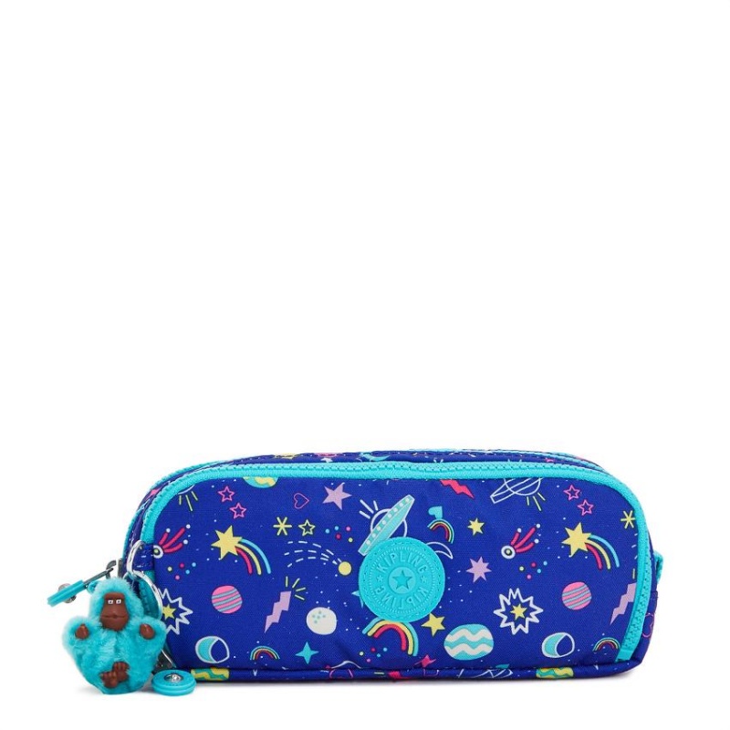 Blue Kipling Gitroy Pencil Cases | UAE-K2150M