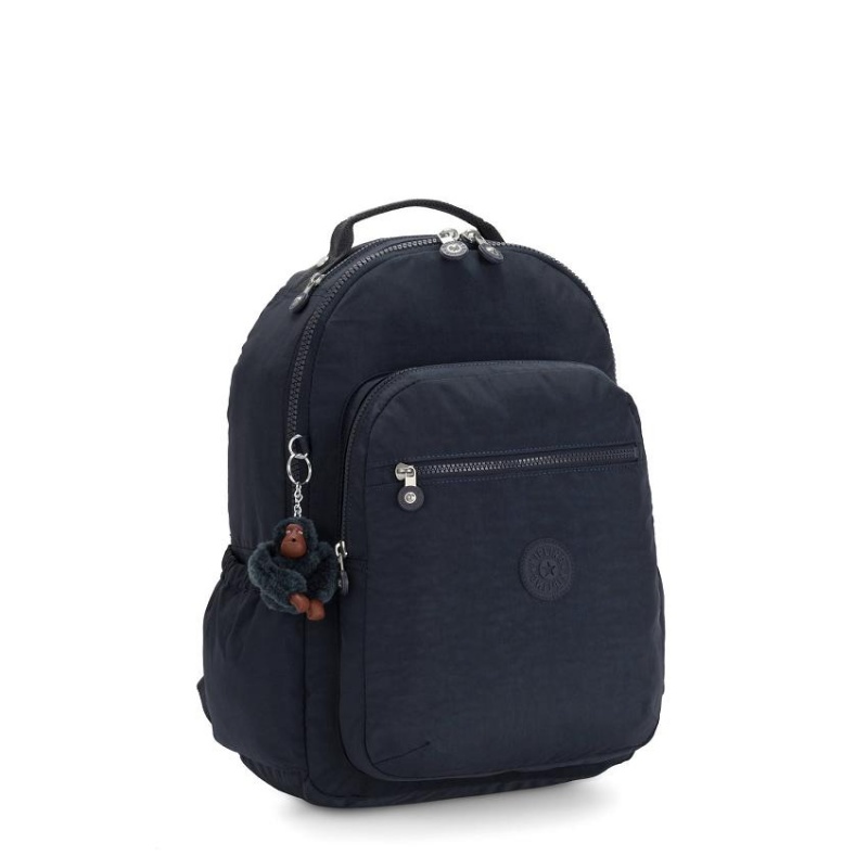 Blue Kipling Seoul Large Laptop Backpacks | UAE-K1342Y