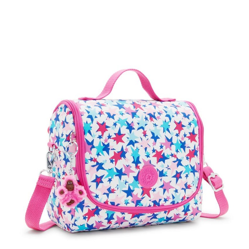 Blue Pink Kipling New Kichirou Lunch Bags | UAE-K2120S