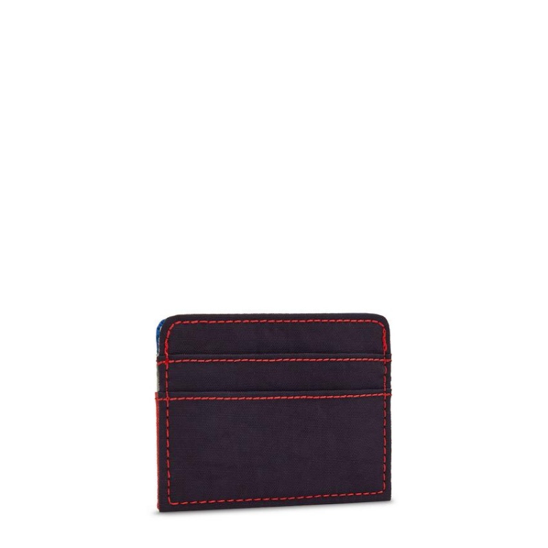 Blue Red Kipling Cardy Wallets | UAE-K1149U