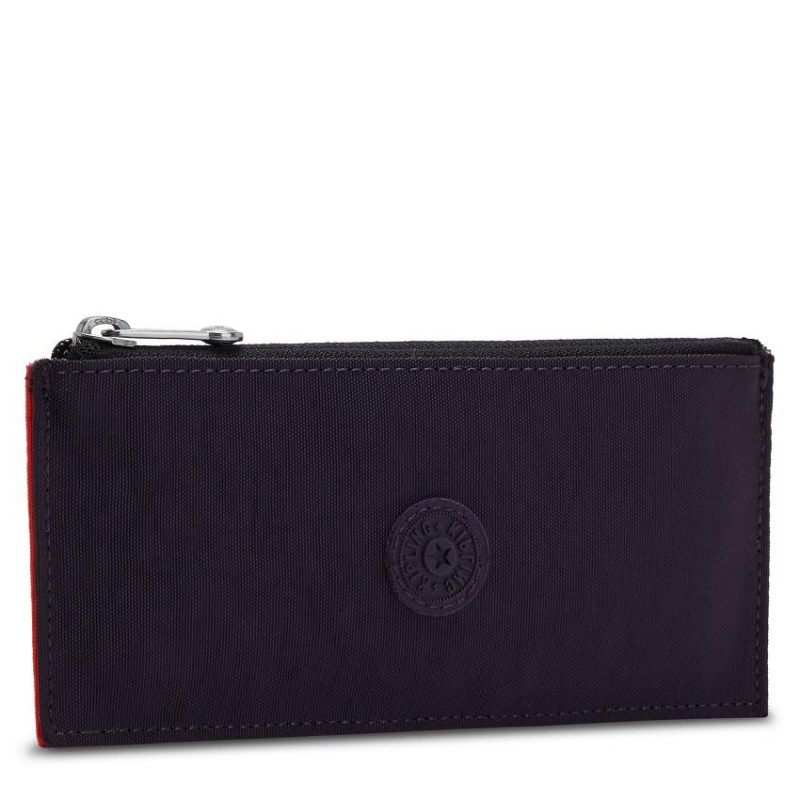 Blue Red Silver Kipling Brion Wallets | UAE-K1146R