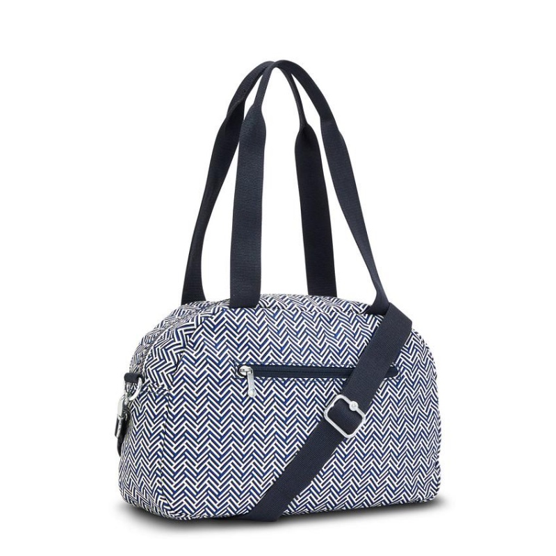 Blue white Kipling Cool Defea Shoulder Bags | UAE-K1939U