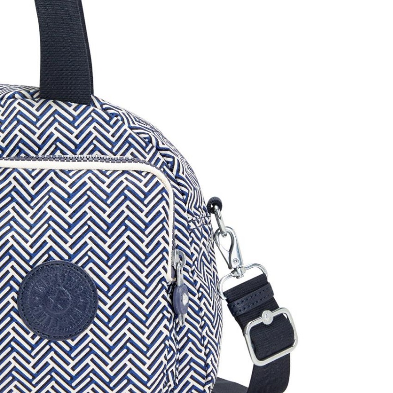 Blue white Kipling Cool Defea Shoulder Bags | UAE-K1939U