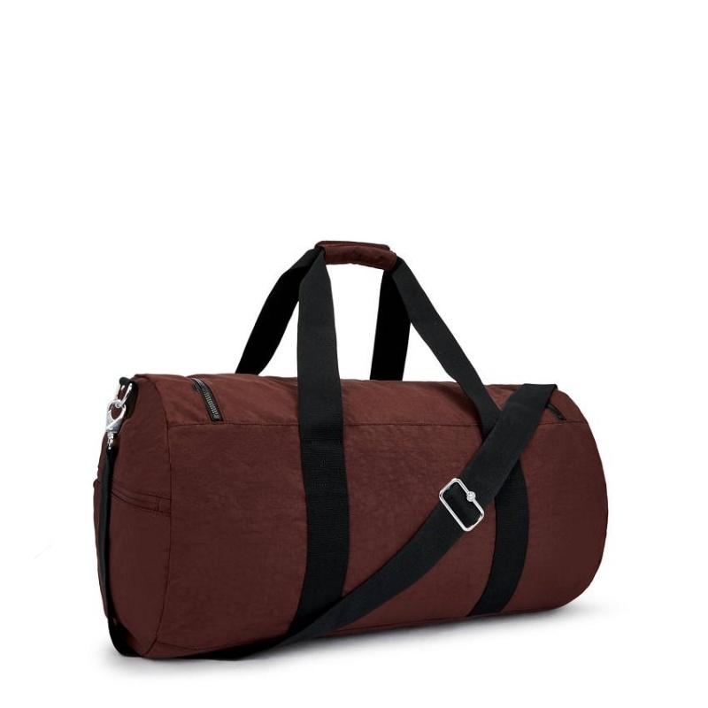 Burgundy Kipling Argus Medium Duffle Bags | UAE-K2004A