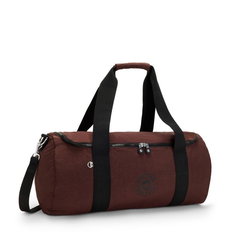 Burgundy Kipling Argus Small Duffle Bags | UAE-K2005S