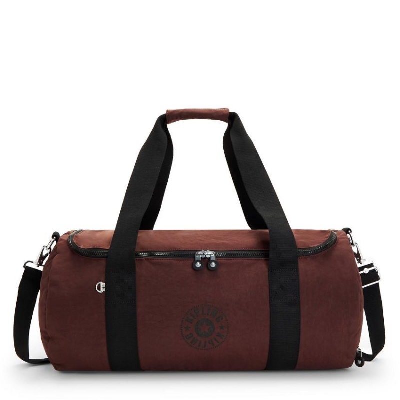 Burgundy Kipling Argus Small Duffle Bags | UAE-K2005S