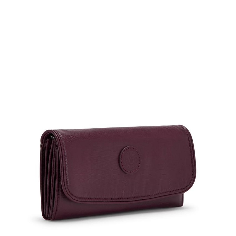 Burgundy Kipling Money Land Toiletry Bags | UAE-K2078G