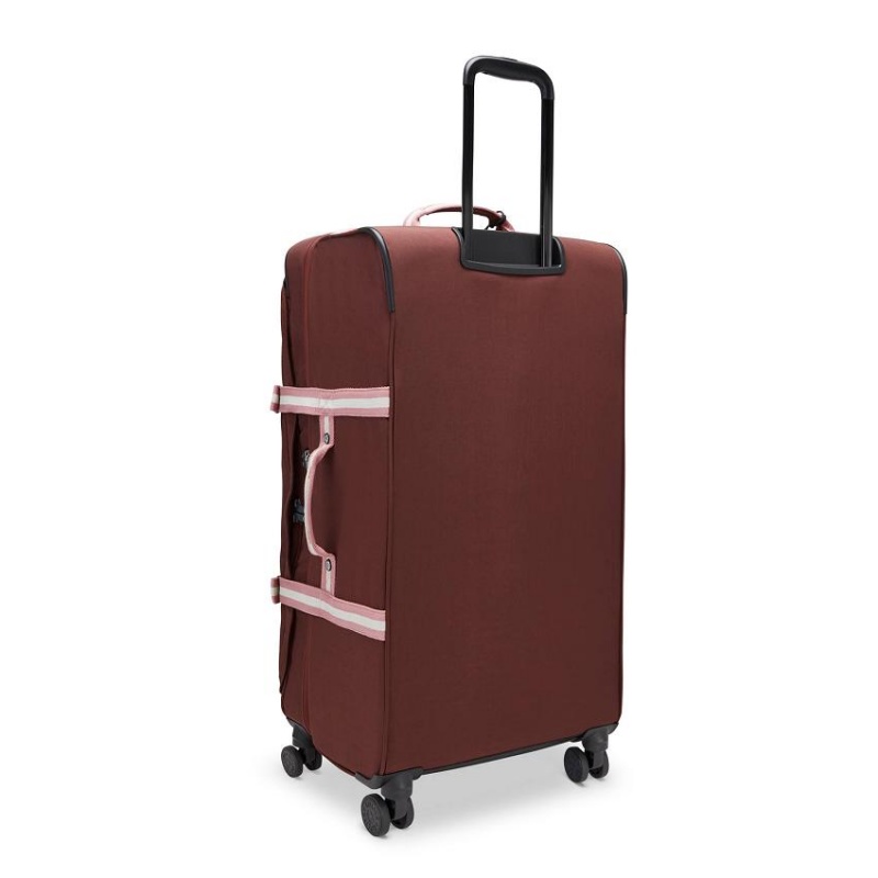 Burgundy Kipling Spontaneous Large Rolling Luggage | UAE-K2040W