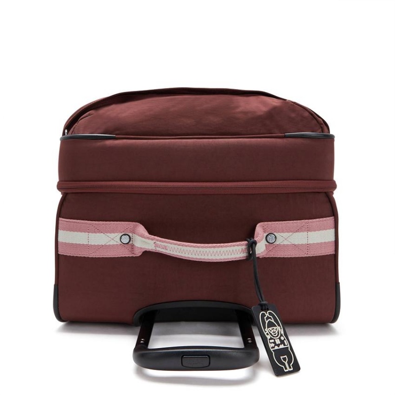 Burgundy Kipling Spontaneous Large Rolling Luggage | UAE-K2040W