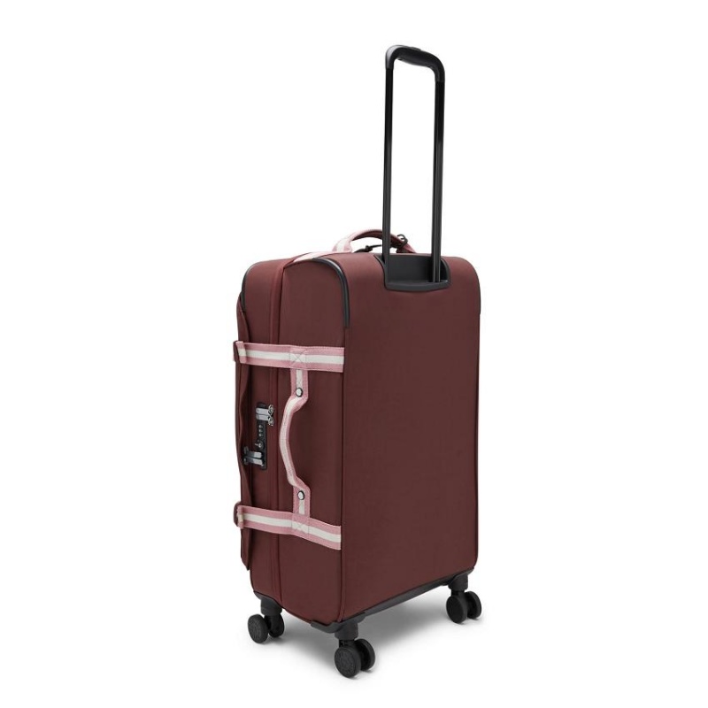 Burgundy Kipling Spontaneous Medium Carry On Luggage | UAE-K2030P