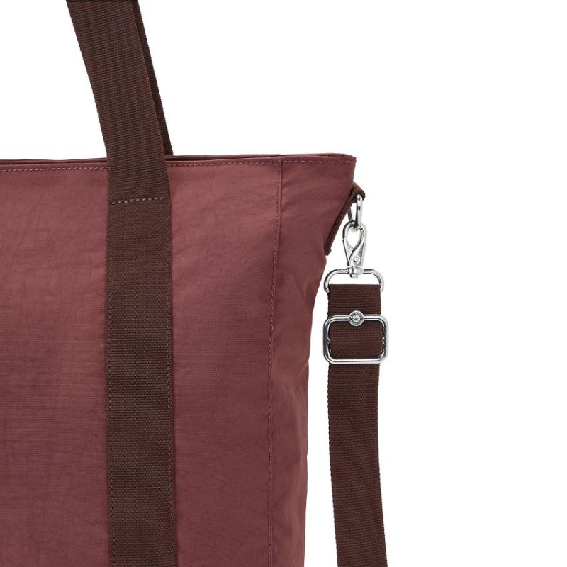 Dark Red Kipling Asseni Tote Bags | UAE-K1755N