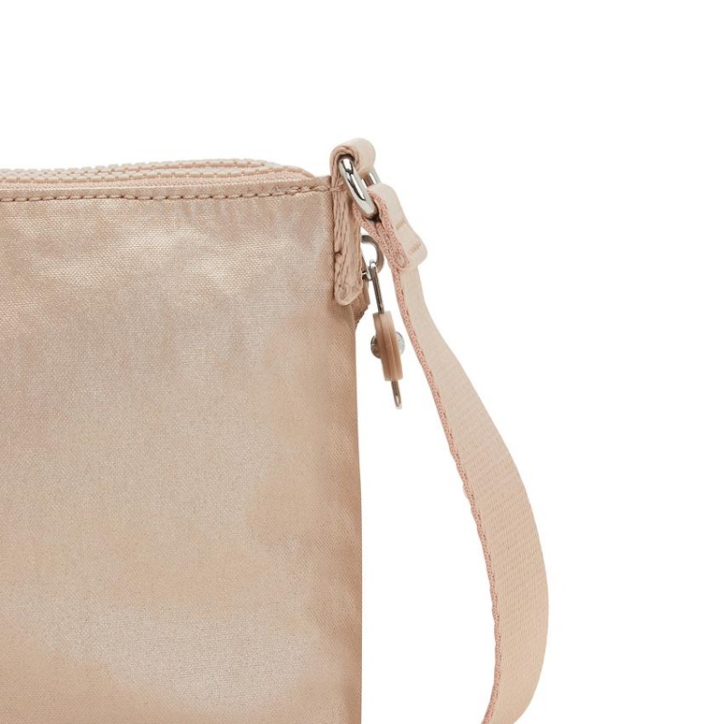 Gold Metal Kipling Boyd Crossbody Bags | UAE-K1523S