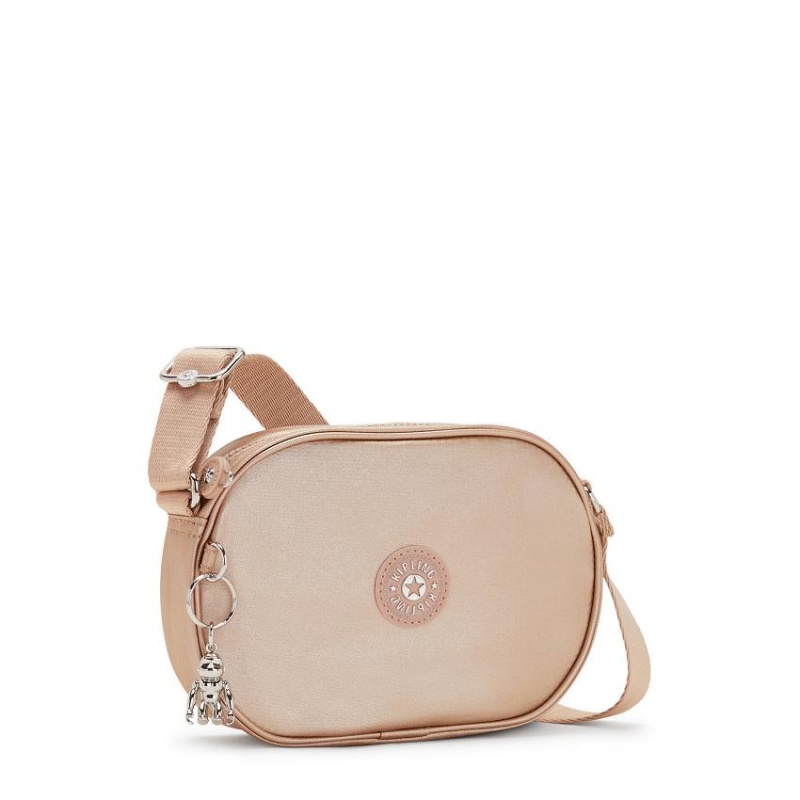 Gold Metal Kipling Gema Crossbody Bags | UAE-K1606Y