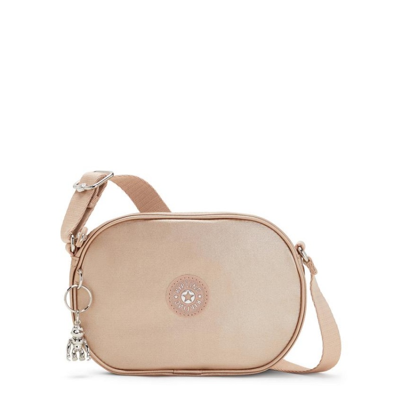 Gold Metal Kipling Gema Crossbody Bags | UAE-K1606Y