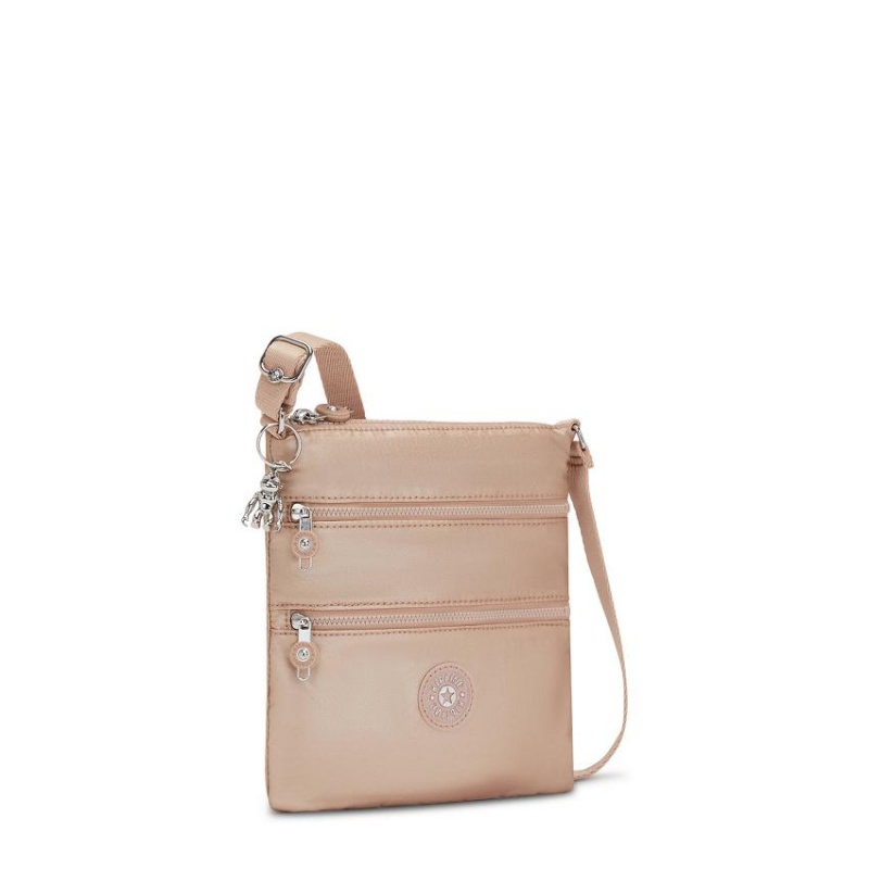 Gold Metal Kipling Keiko Crossbody Bags | UAE-K1632Y