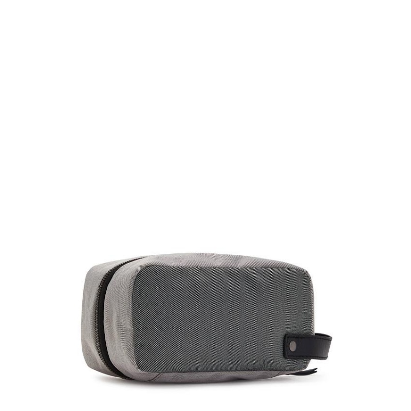 Grey Black Kipling Riaz Makeup Bags | UAE-K1144G