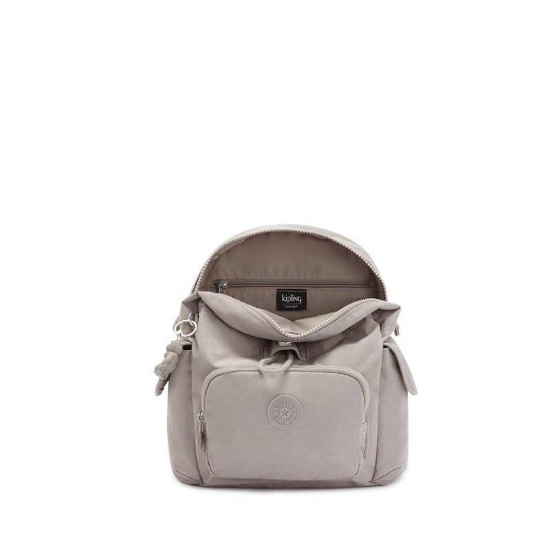 Grey Kipling City Pack Mini Fashion Backpacks | UAE-K1205Q