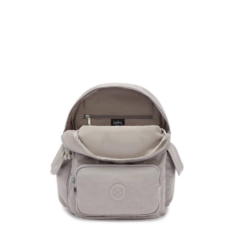 Grey Kipling City Pack Small Fashion Backpacks | UAE-K1230D