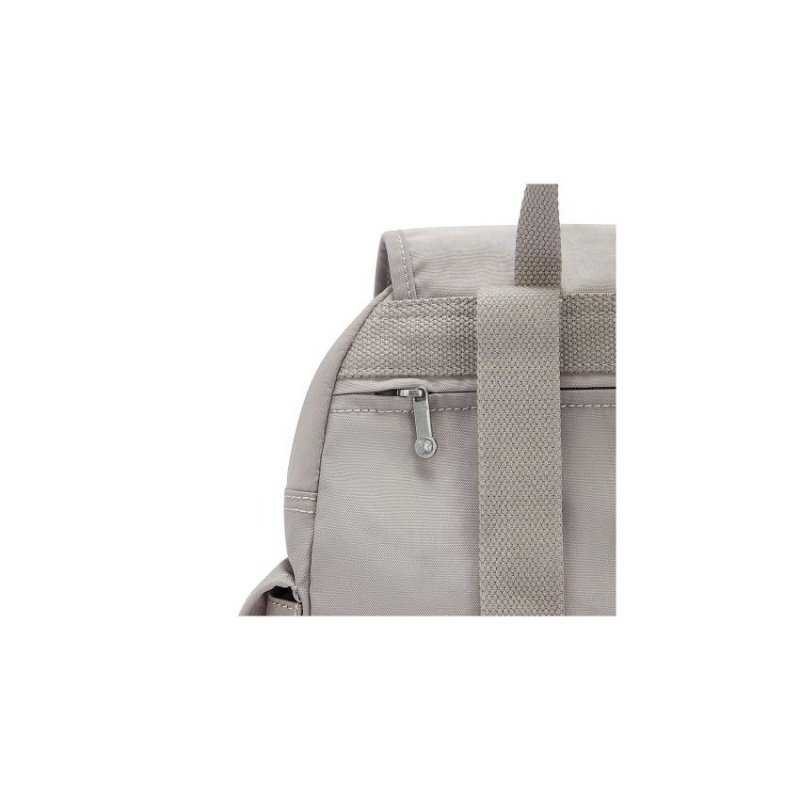 Grey Kipling City Pack Small Travel Backpacks | UAE-K1406D