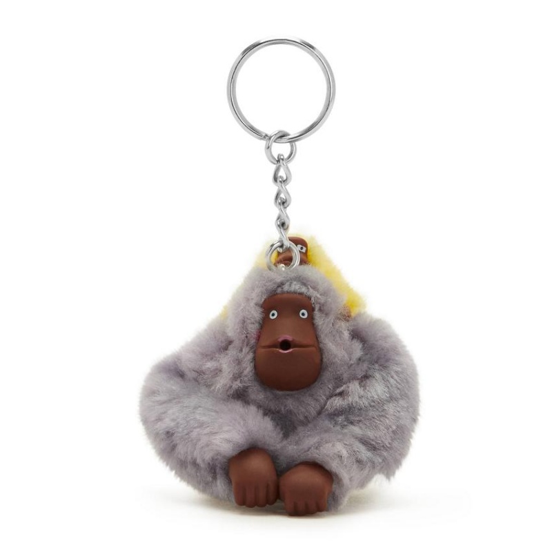 Grey Kipling Mom And Baby Keychains | UAE-K1025G