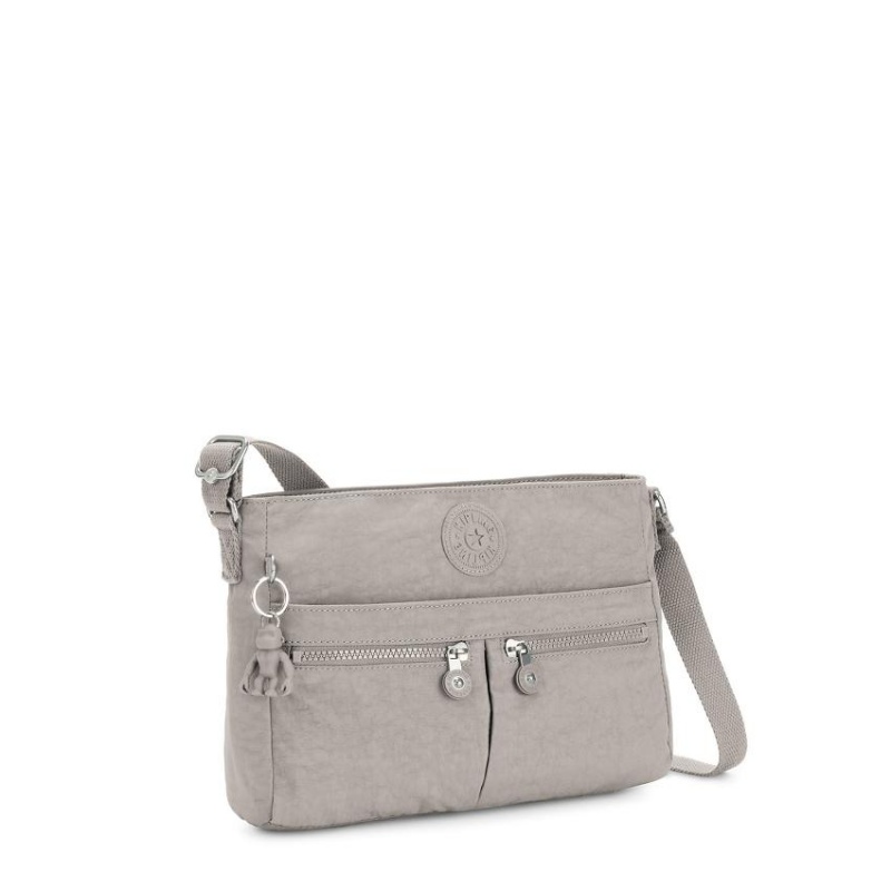 Grey Kipling New Angie Crossbody Bags | UAE-K1653O