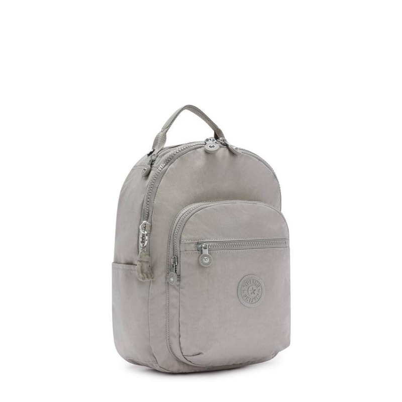 Grey Kipling Seoul Small Fashion Backpacks | UAE-K1315N