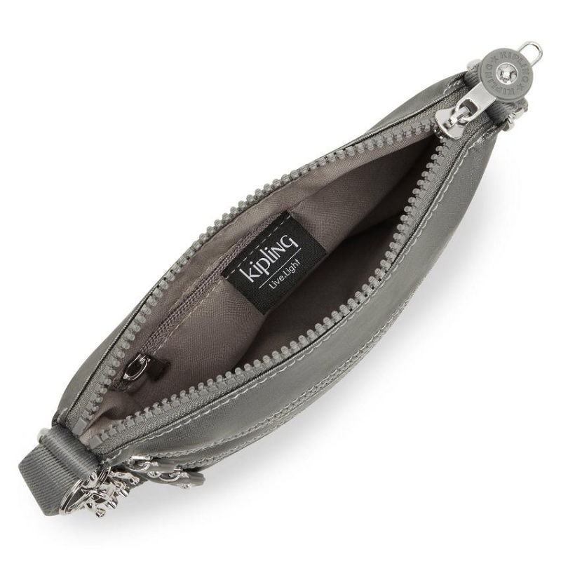 Grey Metal Kipling Keiko Mini Bags | UAE-K1874A