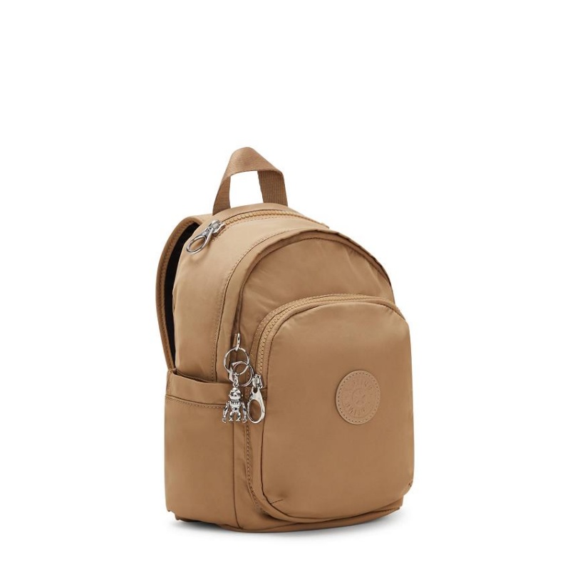 Khaki Kipling Delia Mini Fashion Backpacks | UAE-K1265Z