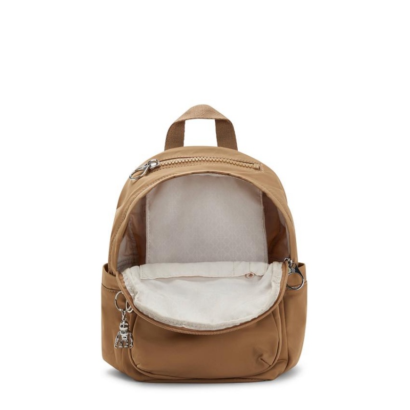 Khaki Kipling Delia Mini Fashion Backpacks | UAE-K1265Z