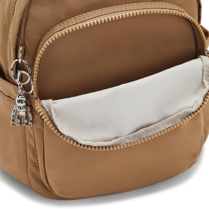 Khaki Kipling Delia Mini Fashion Backpacks | UAE-K1265Z