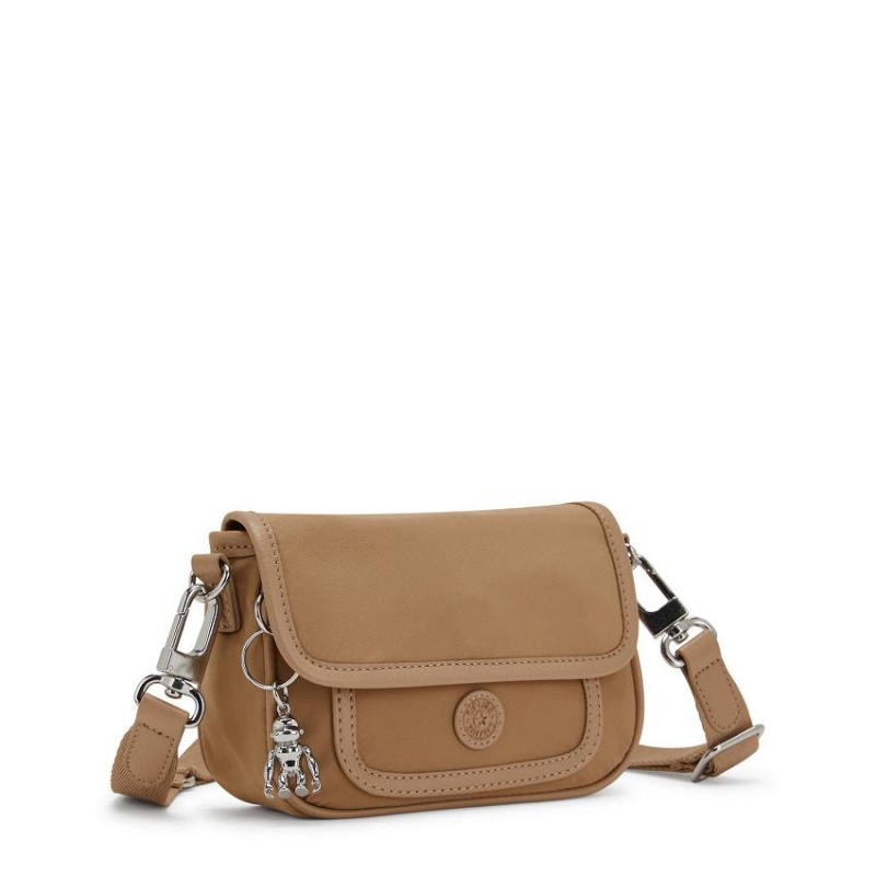 Khaki Kipling Inaki Small Crossbody Bags | UAE-K1617Z