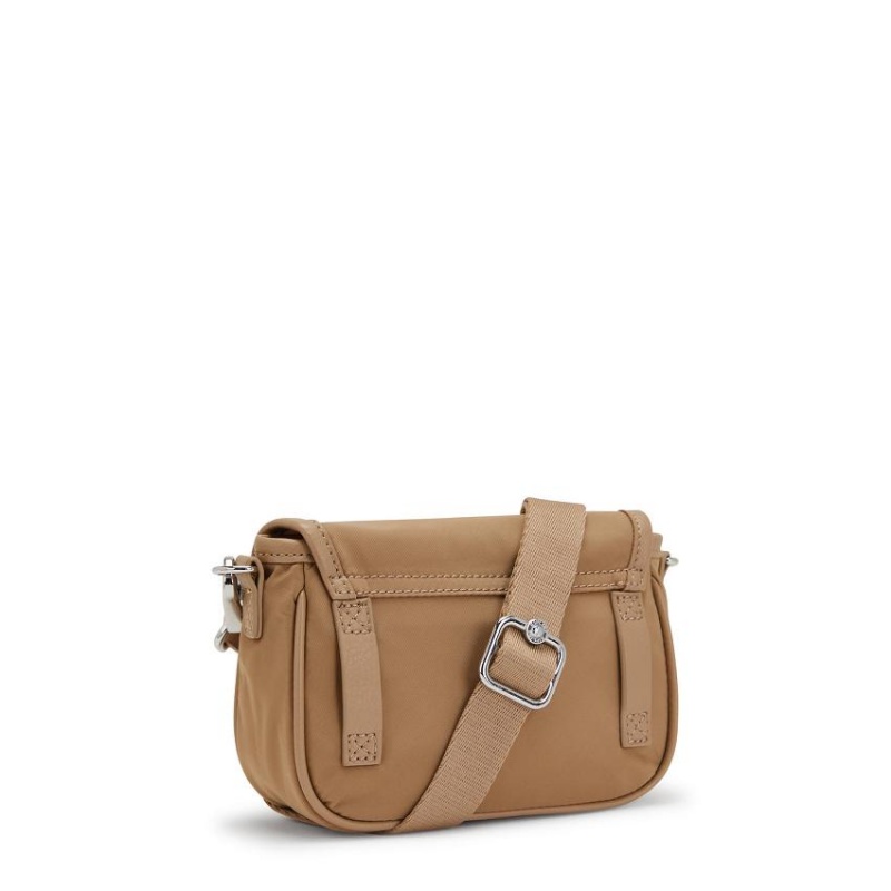 Khaki Kipling Inaki Small Crossbody Bags | UAE-K1617Z